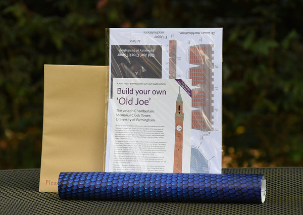 'Old Joe' 1:175 cut-out card model Including P&P