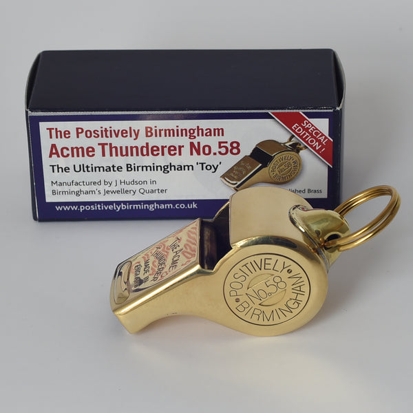 ACME Thunderer No. 58 Brass Whistles