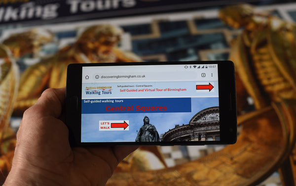 Self-Guided & Virtual Walking Tour - Birmingham's Central Squares