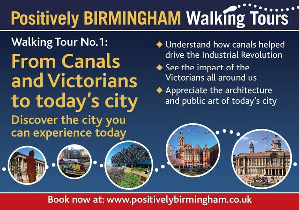13:30 - 15:30  SATURDAY 8th October 2022 Tour - Canals and Victorians to today’s city