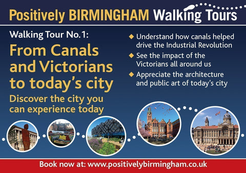 13:30 - 15:30  SATURDAY 8th October 2022 Tour - Canals and Victorians to today’s city