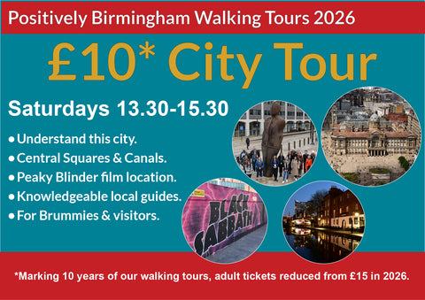 13:30 - 15:30 Saturday 17th January 2026 Tour - Canals and Victorians to today’s city