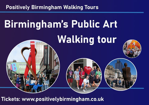 10.30 - 12.30   Sunday 8th  September 2024 - Birmingham's Public Art walking Tour