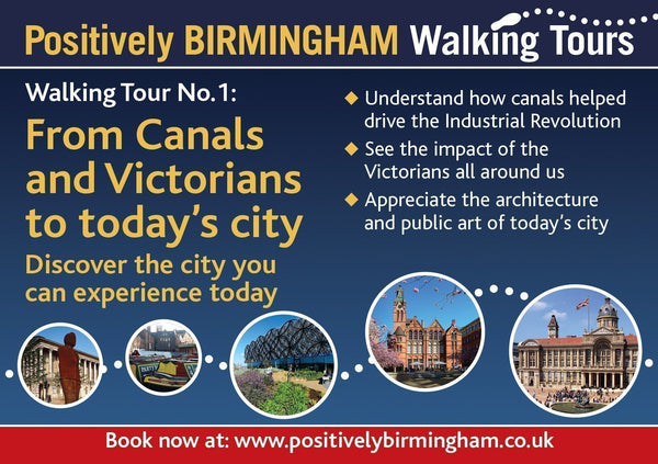 13:30 - 15:30 Saturday 28th September 2024 Tour - Canals and Victorians to today’s city