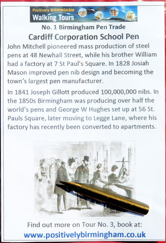 No 1 - Joseph Gillott School Pen - Dip Pen Nib