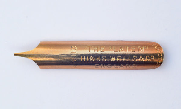 No. 5 - Hinks Wells & Co - Latem Dip Pen Nib