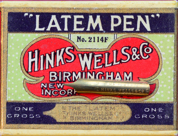 No. 5 - Hinks Wells & Co - Latem Dip Pen Nib