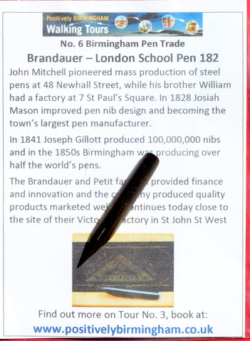No. 6 - Brandauer - London School Pen