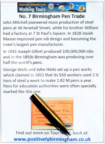 No. 7 - Hinks, Wells & Co.  London School Pen No. 182 M